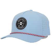 Casquettes de baseball snapback 5 panneaux imperméables perforées au laser avec logo personnalisé, vente en gros, faible MOQ, pour le sport et le golf