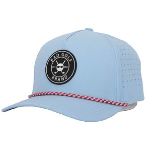 Gorras de béisbol snapback impermeables de 5 paneles con logotipo personalizado de fábrica, perforadas con láser, estilo A-Frame, para deportes y golf, venta al por mayor con MOQ bajo - Product Image 2