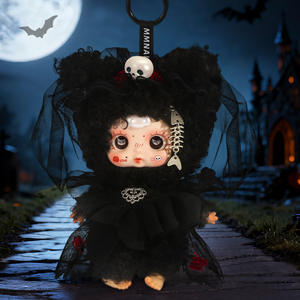 MM Milk Candy Midnight Party Animal-Themed Plush Keychain Blind Box-Glow-in-the-Cute Characters Shiny Night Party <strong>Outfits</strong> ABS - Product Image 6