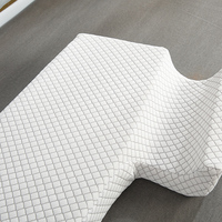 Oreiller ergonomique en mousse à mémoire de forme pour couple, soutien cervical, respirant, anti-pression sur les bras, oreiller câlin pour couples dormeurs