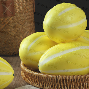 Melón Canario Artificial Decorativo, Centro de Mesa de Fruta Falsa Realista para Sala de Estar Moderna, Mesa de Cocina, Hotel, Decoración Interior - Product Image 4