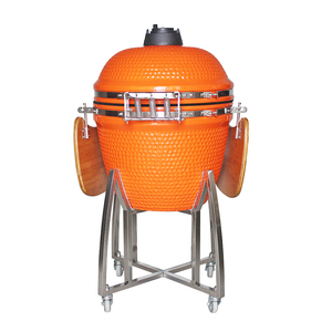 Auplex - Parrilla Kamado <span class=keywords><strong>de</strong></span> Cerámica <span class=keywords><strong>de</strong></span> 23 Pulgadas, Ahumador <span class=keywords><strong>de</strong></span> Carbón para <span class=keywords><strong>Exteriores</strong></span>, Horno <span class=keywords><strong>de</strong></span> Barbacoa Redondo Resistente para Patio, Jardín, Camping y Cocina - Product Image 2