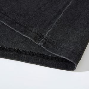 Camiseta de hombre con estampado Digital colorido de gran tamaño y peso pesado de 100% algodón - Product Image 5