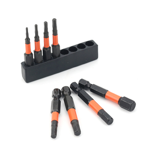 Industrial 50mm tipo H hexagonal soporte de broca magnética 10 Uds TS2 Material fosfuro negro Juego de destornilladores eléctricos - Product Image 3