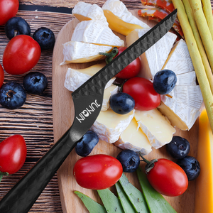 Jinqin فولاذ مقاوم للصدأ محمول باليد أسود ناعم لموديل الجبن المتحمسين والأصدقاء - Product Image 5