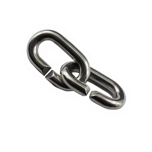 Stainless Steel 316 Marine Connecting Link 8mm CHAIN EMERGENCY C LINK Ring Rigging Kayak <b>Yacht</b> Boat Hardware Accessories Stainle - Product Image 4