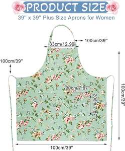 <span class=keywords><strong>Delantal</strong></span> floral <span class=keywords><strong>de</strong></span> talla grande para <span class=keywords><strong>mujer</strong></span>, <span class=keywords><strong>delantal</strong></span> <span class=keywords><strong>de</strong></span> <span class=keywords><strong>cocina</strong></span> ajustable, con 2 bolsillos para regalo <span class=keywords><strong>de</strong></span> <span class=keywords><strong>delantal</strong></span> floral <span class=keywords><strong>vintage</strong></span> - Product Image 4