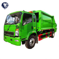Camion compacteur de déchets Howo 4x2 / 6x4 pour l'assainissement urbain, fourni directement par l'usine