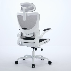 Ayarlanabilir kafalık rahat kumaş tasarımı ile Modern lüks patron sandalyesi döner ergonomik ofis mobilyaları - Product Image 1