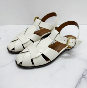 Sandalias Romanas Planas Casuales de Moda de Calidad - Nuevas Sandalias de Mujer con Punta Cerrada y Tira Trasera para Otoño - Product Image 5