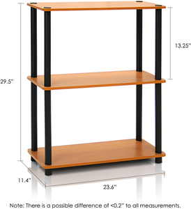 <span class=keywords><strong>3</strong></span>-स्तरीय बहुउद्देशीय स्क्वायर ट्यूब फ्रेंच ओक रसोई शेल्फ समायोज्य डिस्प्ले रैक स्टोरेज होल्डर रैक - Product Image 5