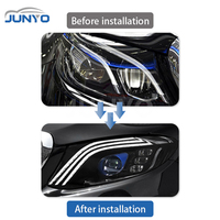 Sistema de Iluminación Automotriz Junyo, Conjunto de Faros Delanteros LED Mejorados para Mercedes-Benz Clase E W213 2016-2020