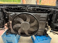 Ensemble avant d'occasion pour Mercedes-Benz CLA W174 EV : Pare-chocs, Calandre, Phare, Radiateur, Condenseur, Cache antibrouillard, Châssis de pare-chocs