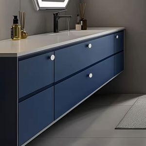 Tirador de aluminio moderno con diseño moleteado para gabinetes, cajones, cocinas, tocadores, salas de estar y dormitorios, sostenible y ecológico - Product Image 6