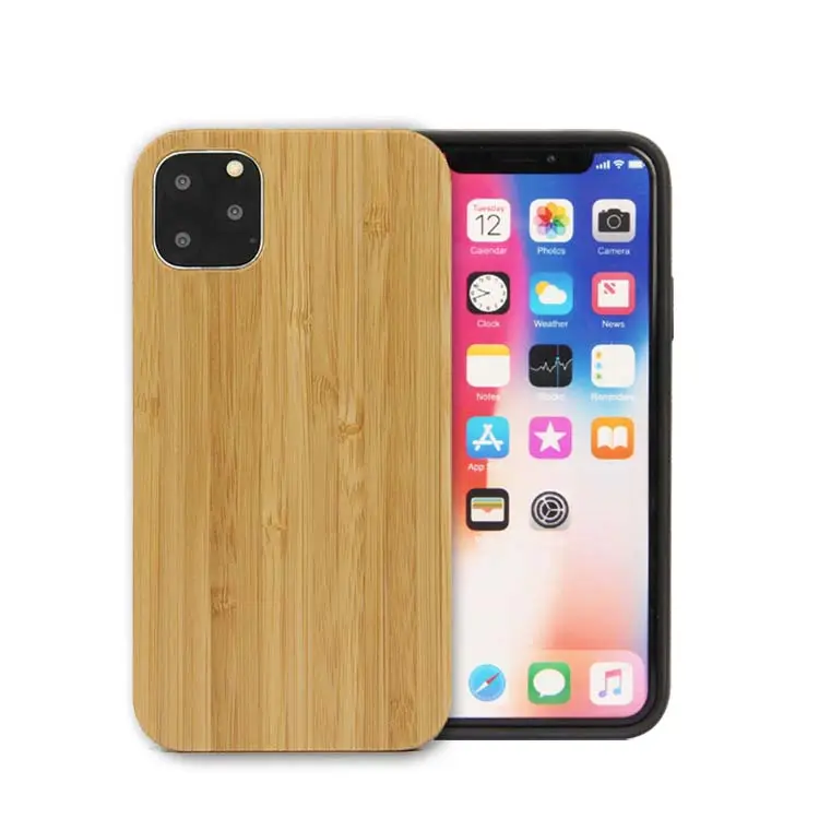 America Hot Sale Wholesale Wood Phone Cases For Iphone 14 Pro Max Anti-drop Real Natural Wood Laser Engraving Phone Cover