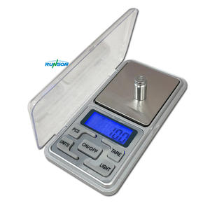 Vente en gros de précision pour la maison, petite balance électronique, affichage LCD numérique, capacité 500g 0.01g, pesée de poche en ABS, bijoux <span class=keywords><strong>Mh500</strong></span> - Product Image 1