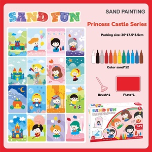 All'ingrosso Kit di <span class=keywords><strong>pittura</strong></span> a sabbia fai da te Set di <span class=keywords><strong>colori</strong></span> fatti a mano <span class=keywords><strong>pittura</strong></span> a sabbia per bambini - Product Image 5