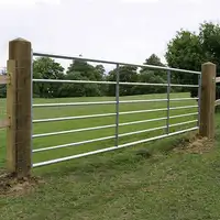 1.8 metre yüksek sıcak daldırma galvanizli sığır koyun at yabani hayvan kapısı 5bar N I vb bahçe kapıları