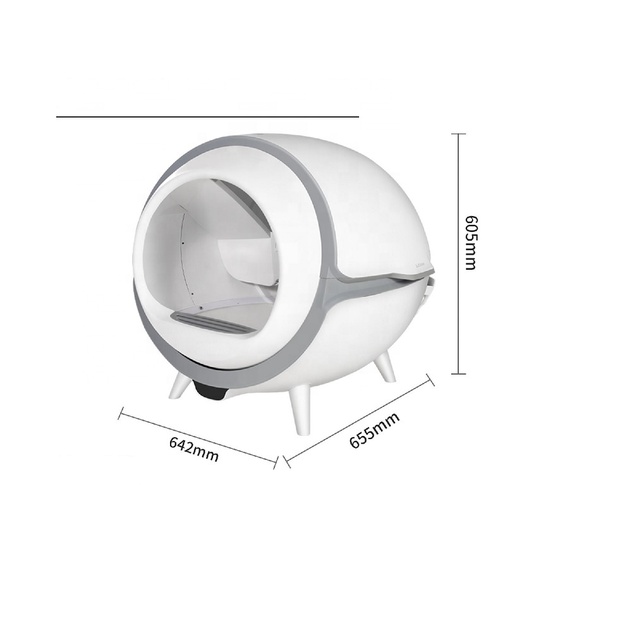 2021 New Smart Auto Self Cleaning Cat Litter Box Automatic Self-cleaning Cat Litter Box with UV Light