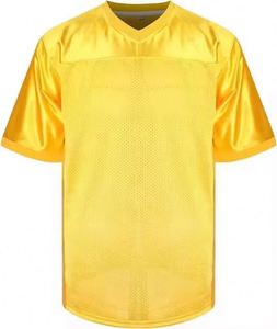 เสื้อเจอร์ซีย์ฟุตบอลแบบสวมใส่สบาย พิมพ์ลายแบบซับลิเมชั่นตามสั่ง ไซส์พลัส แขนสั้น ประดับเพชร สไตล์ฮิปฮอป ทรงบ็อกซี่ฟิต ผ้าตาข่ายแบบอเมริกัน - Product Image 5