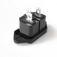 Prise de courant femelle AC LZ-16-1 IEC 60320 C16, 3 broches en cuivre, prise de courant électrique avec mise à la terre