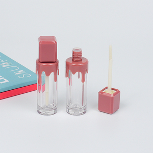 Tappo quadrato con bottiglia rotonda <span class=keywords><strong>a</strong></span> forma di <span class=keywords><strong>goccia</strong></span> d'acqua <span class=keywords><strong>a</strong></span> ultrasuoni con lucidalabbra tubo vuoto - Product Image 5