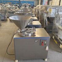 Machine à saucisses pneumatique verticale commerciale, automatique, quantitative, avec clipseur intégré