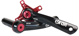 Juego de manivela para bicicleta de montaña personalizado de fábrica, AL7075, 165-175 mm, kit de manivela UFOR C-104 confiable para piezas de reparación de bicicletas de montaña y de ciudad - Product Image 2