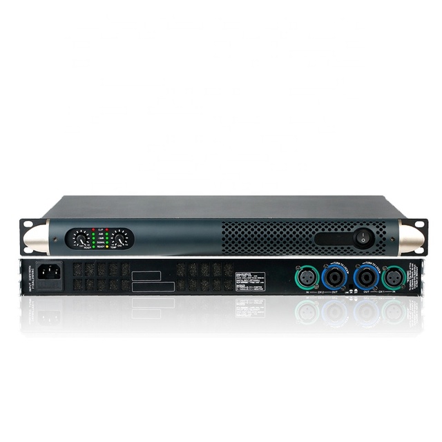 M2600 1U Digital DSP Audio Power Amplifier 600w*2ch Professional High Quality DJ Audio D Class Powerful Amplifier