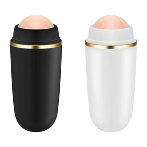 Boule <span class=keywords><strong>de</strong></span> <span class=keywords><strong>pierre</strong></span> à rouler pour le visage, résistant à l'huile, contrôle <span class=keywords><strong>de</strong></span> la peau grasse, rouleau volcanique absorbant l'huile - Product Image 1