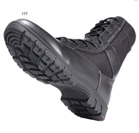 Vente de bottes tactiques classiques noires pour hommes, bottes résistantes au vent pour homme, bottes de combat pour hommes