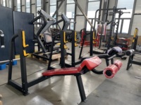 Banc de musculation inclinable réglable pour exercices de bras et de pectoraux en salle de sport commerciale