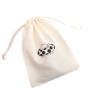 Organic 100% Cotton Cosmetic Skincare <b>Bottle</b> <b>Bag</b> Custom Logo Printed <b>Gift</b> Soap Packing Cotton Drawstring Dust Pouch - Product Image 1