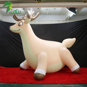 Nuevo Diseño Personalizado de Ciervo Inflable con Manchas, Juguete de Ciervo Inflable de PVC con Gran Volumen - Product Image 3