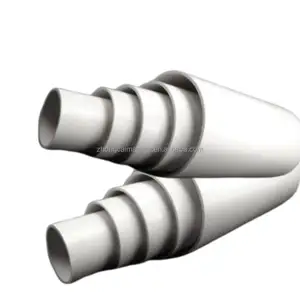 Durable White Junction Pipe 5 Inch Electrical Conduit Pipe Plastic Conduit