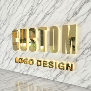 KONCEPT Lettres rétroéclairées en acrylique LED personnalisées de haute qualité, logo 3D en métal, enseigne en acier inoxydable pour la publicité extérieure des magasins, mur extérieur - Product Image 5