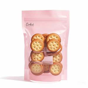 Custom <b>Food</b> Grade Pouches with Ziplock Window Snowflake Crisp Packaging Bag Stand-up Bag for Cookies Candy <b>Pet</b> <b>Food</b> Jelly - Product Image 4