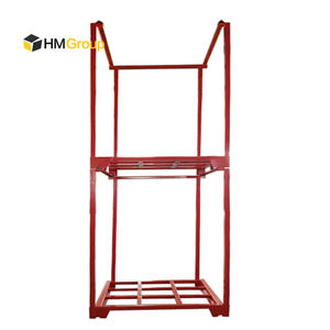 Paleta de marco metálico apilable de almacenamiento de almacén de acero duradero - Product Image 2