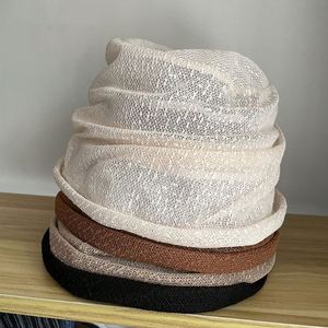 Sombrero de Pescador de Encaje Elegante para Mujer, Verano 2025, Informal, Transpirable, Plegable, a la Moda - Product Image 1