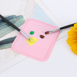 Multi Function <b>Pen</b> Wash Bucket <b>Pink</b> Plastic Art Supply With Lid For Painting Brush Cleaning And Mixing Colors - Product Image 4