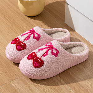 Pantofole Personalizzate Ricamate con Logo Cherry Designer, Morbide e Soffici da Interno in EVA, Casual da Donna, Ingrosso - Product Image 5