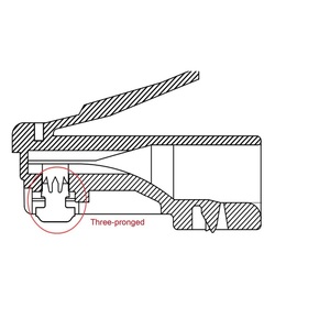 ปลั๊กเชื่อมต่อเครือข่ายอีเธอร์เน็ต RJ45 Cat6 STP แบบมีฉนวนป้องกัน - Product Image 3