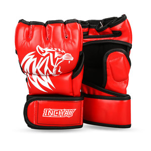 Găng tay đấm bốc người <span class=keywords><strong>l</strong></span>ớn tùy chỉnh nhà máy, chất liệu PU, khóa dán, chống thấm nước, dùng cho tập luyện đấm bốc & MMA - Product Image 5