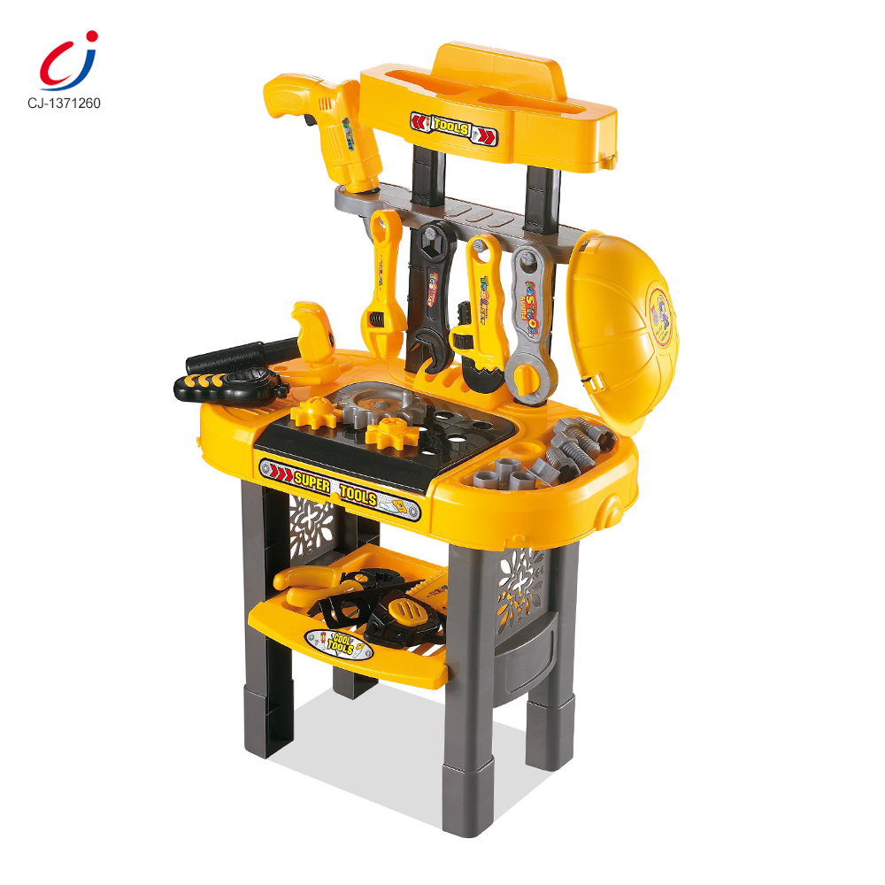 Chengji bambini giocano casa plastica assemblare strumento fai da te gioco da tavolo riparazione giocattolo officina meccanico super multi deluxe tool set toys