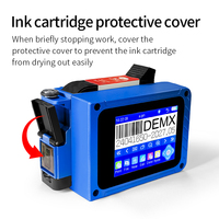 Mini Impresora de Inyección de Tinta Portátil con Pantalla Táctil para Pequeñas Empresas y Fábricas, para Imprimir Fechas de Caducidad en Bolsas de Plástico para Alimentos