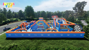 Usine en gros PVC gonflable <span class=keywords><strong>parc</strong></span> d'attractions pour enfants aire de jeux <span class=keywords><strong>parc</strong></span> à thème unisexe avec châteaux <span class=keywords><strong>parc</strong></span> à thème gonflable - Product Image 4