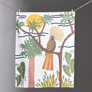 Essuie-tout de cuisine en coton imprimé numériquement, écologique, personnalisé, super doux, en coton et lin, pour le nettoyage de la vaisselle - Product Image 2