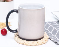 Mug Magique Personnalisé en Céramique et Grès, Bicolore, Sans BPA, 11 oz, Compatible Micro-ondes, pour le Café – Vente en Gros