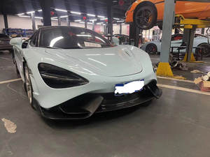 720S Upgrade <span class=keywords><strong>765</strong></span> 765LT Parachoques de coche Difusor de labio delantero Faldas laterales Bodykit Kit de cuerpo completo Face Lift Facelift para <span class=keywords><strong>McLaren</strong></span> 720S - Product Image 5