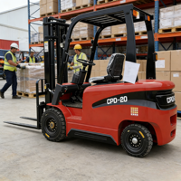 Transpalette Électrique avec Balance Intégrée, Alimenté par Batterie, avec Déplaceur Latéral Hydraulique et Pneus Pleins pour la Manutention et le Pesage - RONGYU